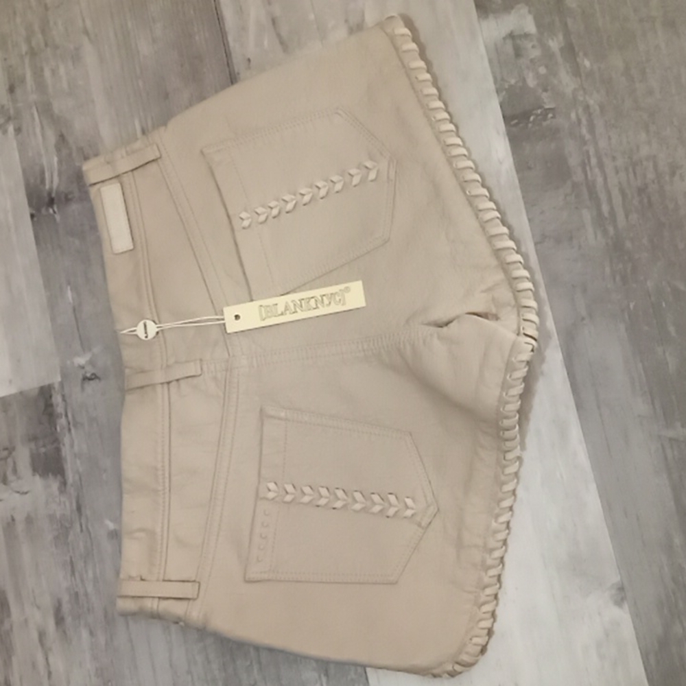 Blacknyc Shorts color beige size  24 - Picture 2 of 3